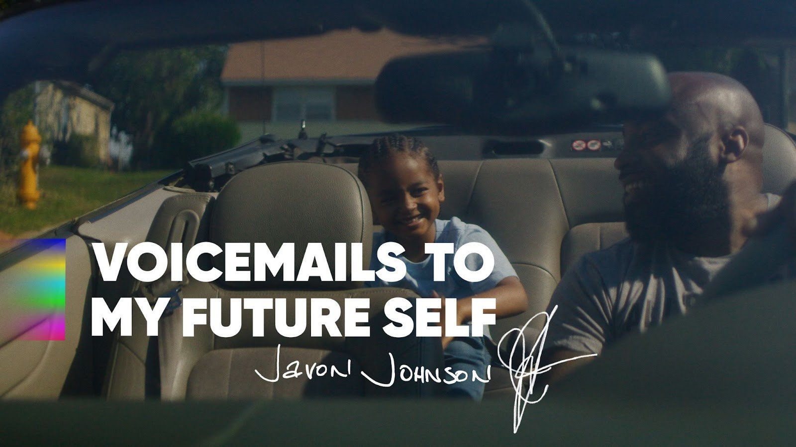 Key Art for Voicemails to My Future Self with Javon Johnson.
